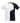 PLAYERA C/R INFANTIL HEXÁGONO BLANCO MARINO