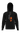 HODDIE NEGRO - LOGO Y PALA NARANJA