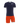 PLAYERA CUADROS MARINO NARANJA