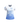 PLAYERA C/R BLANCO CUBOS AZUL