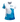 PLAYERA C/R DESLAVE AZUL