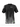 PLAYERA C/R NEGRO LÍNEA BLANCAS