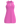 VESTIDO CUELLO POLO ROSA NEÓN